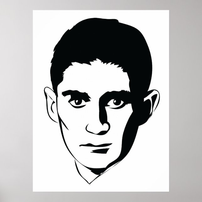 Franz Kafka Poster (Framsidan)