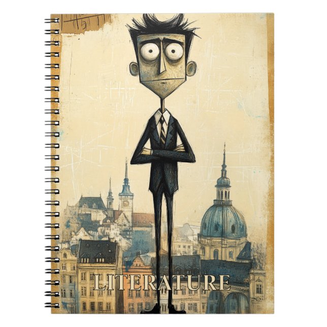 Franz Kafka Prag Tjeckien Anteckningsbok (Framsidan)