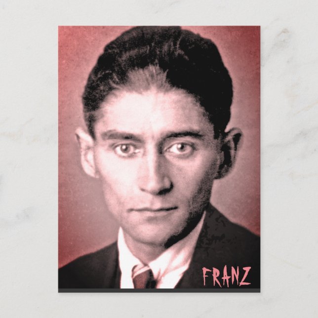 Franz Kafka Vykort (Framsida)