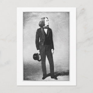 Franz Liszt (1811-86) 1856 (litho) (b/w bild) Vykort
