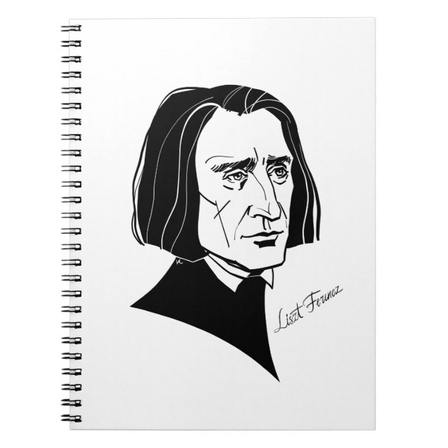 Franz Liszt Anteckningsbok (Framsidan)