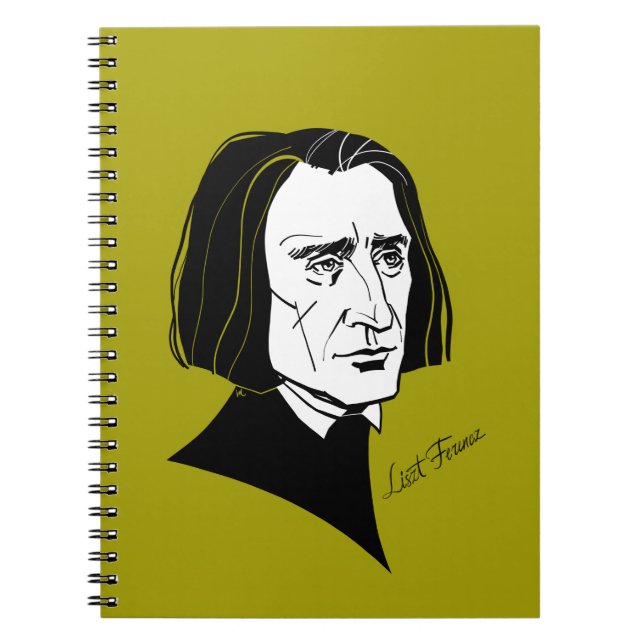 Franz Liszt Anteckningsbok (Framsidan)