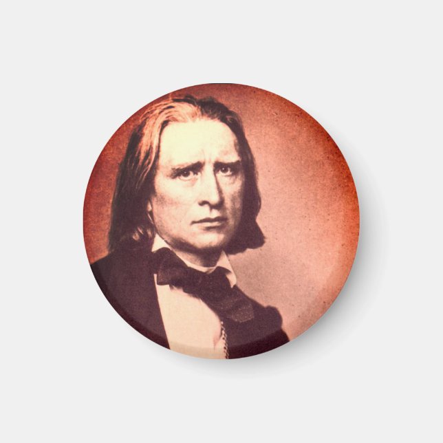 Franz Liszt Magnet (Framsidan)