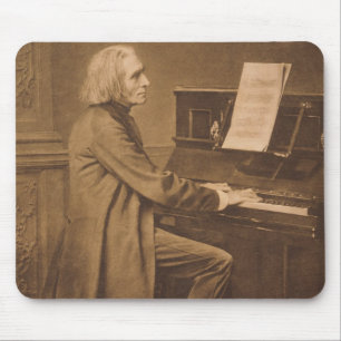 Franz Liszt på pianot Musmatta