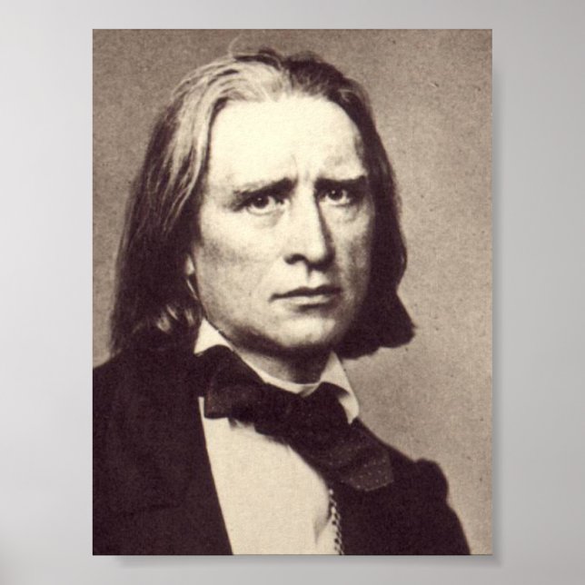 Franz Liszt Poster (Framsidan)