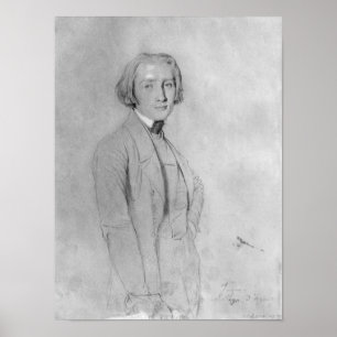Franz Liszt Rome, 29th maj 1839 Poster