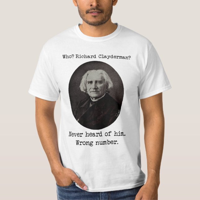 Franz Liszt T-shirt (Framsida)