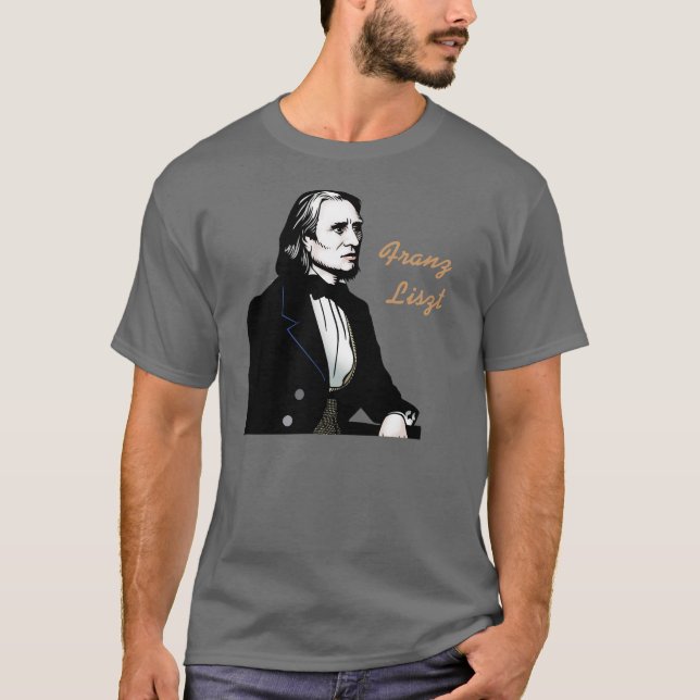 Franz Liszt Tee Shirt (Framsida)