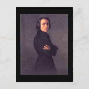 Franz Liszt Vykort