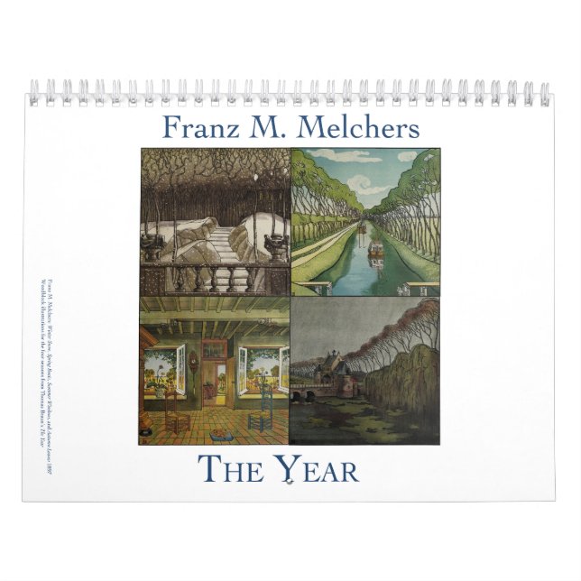 Franz M. Melchers'the Year Kalender (Omslag)