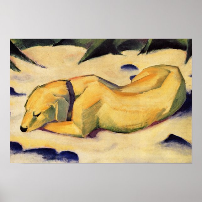 Franz Marc Art Poster (Framsidan)