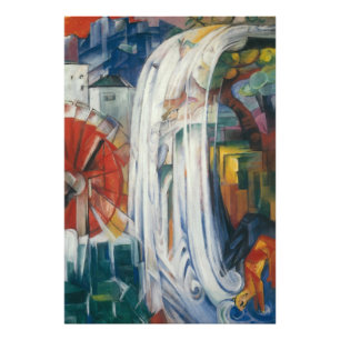 Franz Marc - Bewitched Mill Fototryck