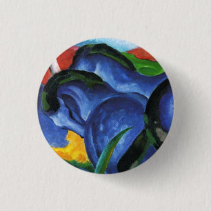 Franz Marc blåtthästar knäppas Knapp