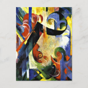 Franz Marc - Broken Forms Vykort
