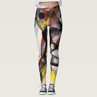 Franz Marc Caliban Berömd Painting Women's Leggings
