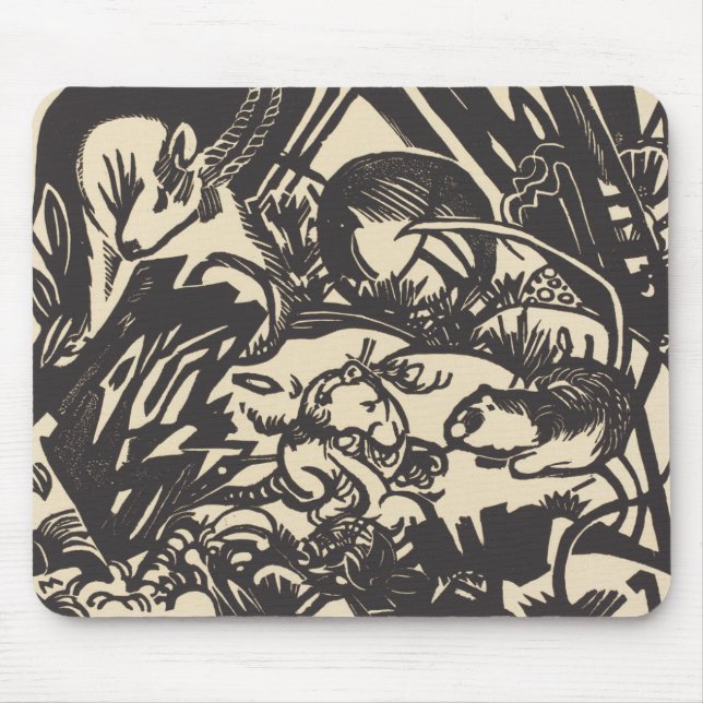 Franz Marc | djur legend Tierlegende Musmatta (Framsidan)