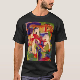 Franz Marc Elephant Horse Cattle T Shirt
