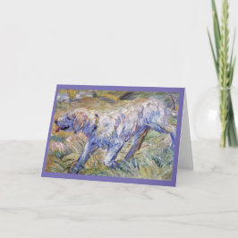 Franz Marc, Fine Art, Sibiriska Hund Kort