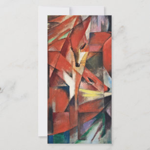 Franz Marc - Foxes Julkort