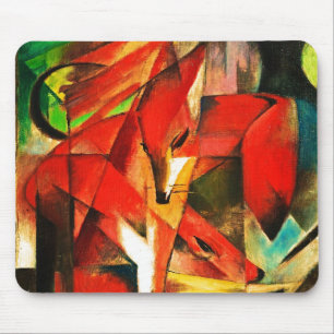 Franz Marc Foxes Red Fox Modern Art Painting Musmatta