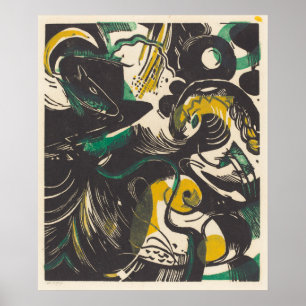 Franz Marc Genesis II Schopfungsgeschichte II Poster