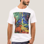 Franz Marc - hjort i skogen (II) T-shirt<br><div class="desc"></div>