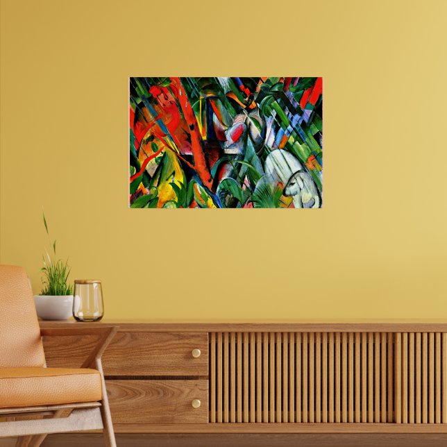 Franz Marc - i Spanien - 1912 Poster (Vardagsrum 2)