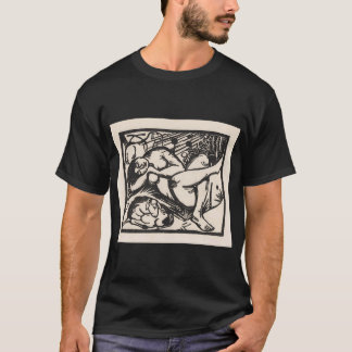 Franz Marc konsten siberiska hundar i snön Franz M T Shirt