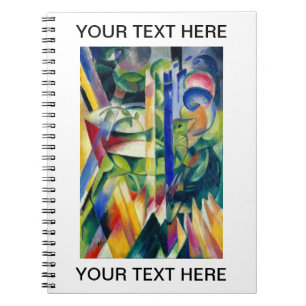 Franz Marc Little Mountain Goats Personlig Note Anteckningsbok