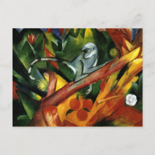 Franz Marc - Monkey Vykort