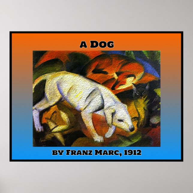 Franz Marc Poster (Framsidan)