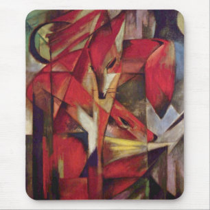 Franz Marc - rävar Musmatta