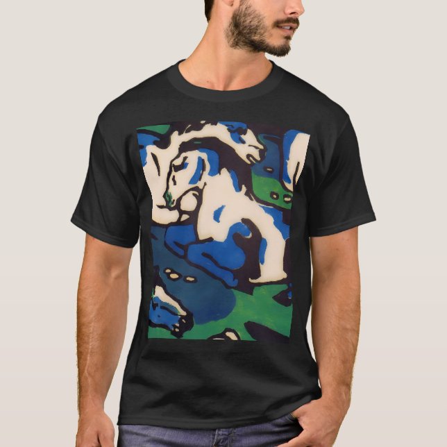Franz Marc Resting T Shirt (Framsida)