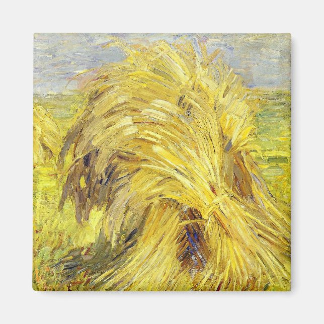 Franz Marc, Spannmålsknippe, Magnet (Framsidan)