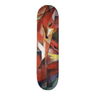 Franz Marc - The Foxes, 1913 Skateboard Bräda 20,5 Cm