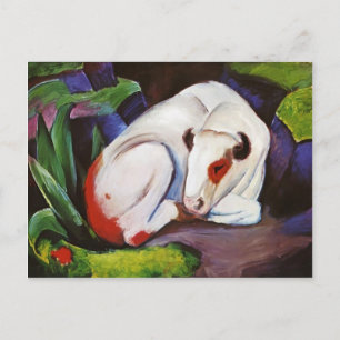 Franz Marc- The Steer (Bull) Vykort
