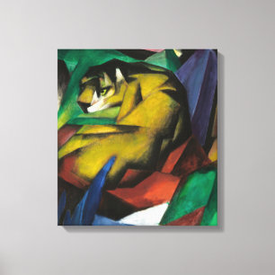Franz Marc The Tiger Canvastryck