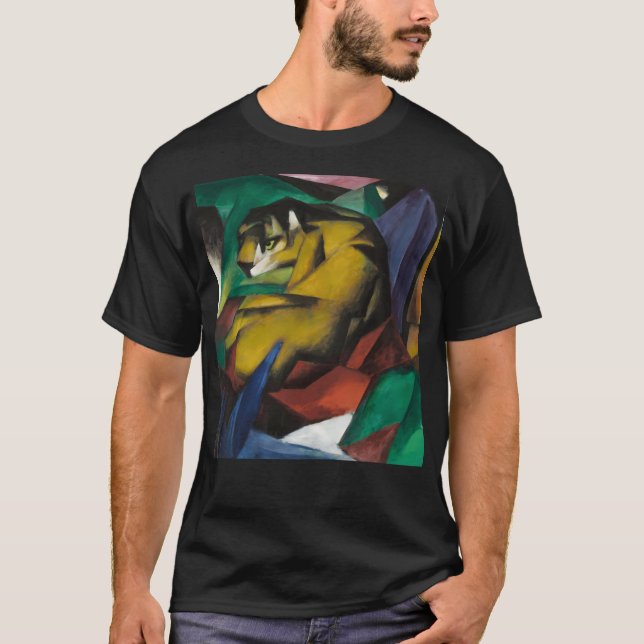 Franz Marc The Tiger T Shirt (Framsida)