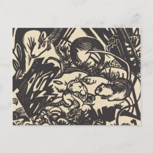 Franz Marc Tierlegende om djuret Vykort