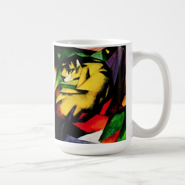 Franz Marc tigermugg Kaffemugg (Höger)