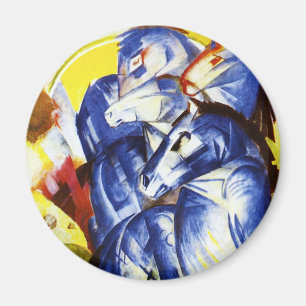 Franz Marc torn av blåtthästmagneten Magnet