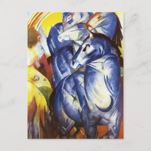 Franz Marc- Torn i Blue Horses Vykort
