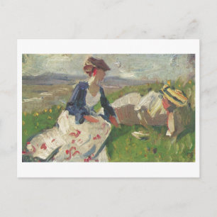 Franz Marc - Två kvinnor i berget 1906 Vykort