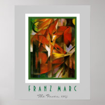 Franz Marc - tyska uttryckssymbolen - Foxes
