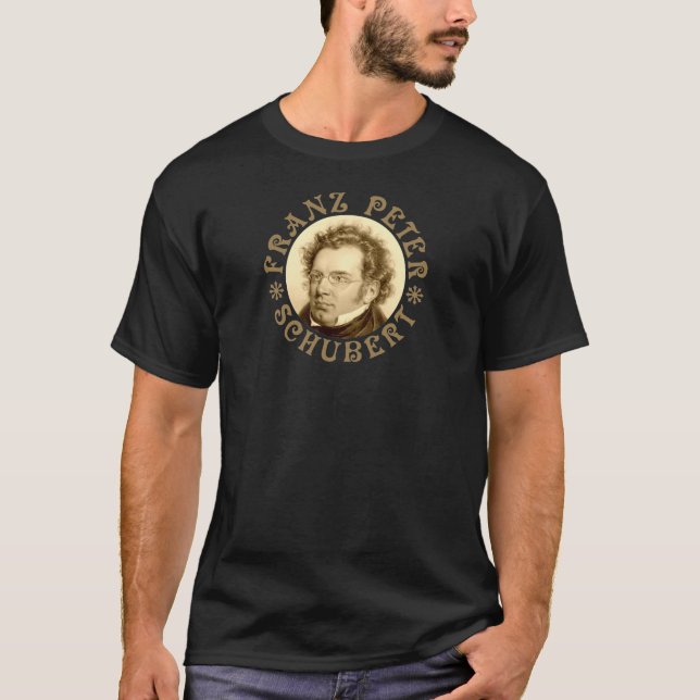 Franz Peter Schubert - Vintage - ZZ T-Shirt (Framsida)
