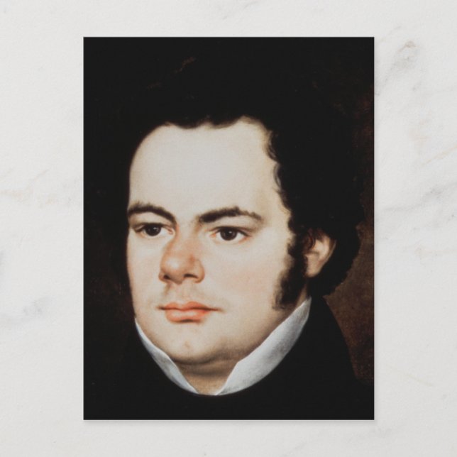 Franz Peter Schubert Vykort (Framsida)