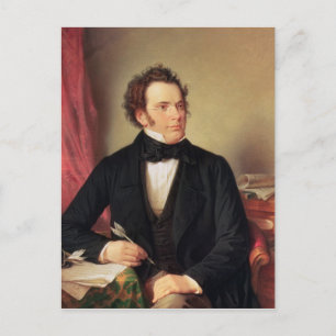 Franz Peter Schubert Vykort
