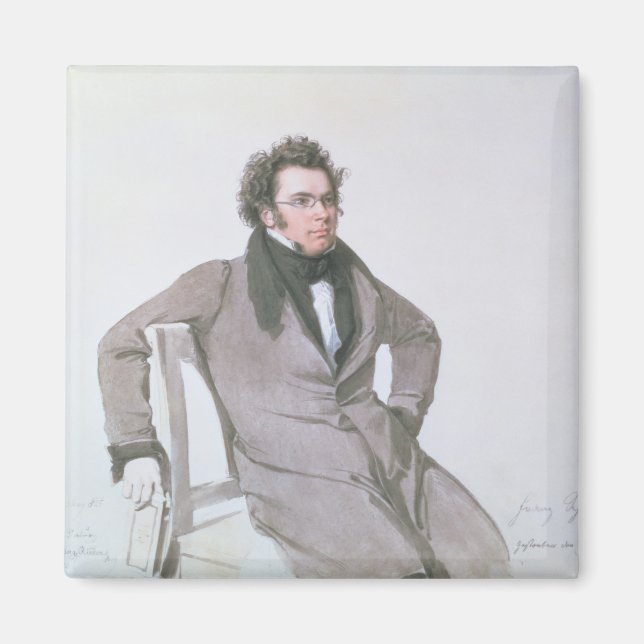 Franz Schubert , 1825 Magnet (Framsidan)