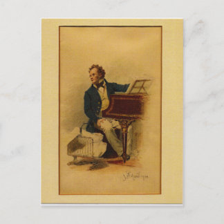 Franz Schubert av Julius Schmid Vykort