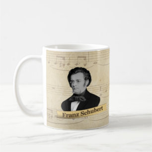 Franz Schubert historisk mugg